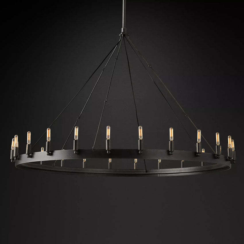 Vintage Round Chandelier（20% payment） - Yami Lightings