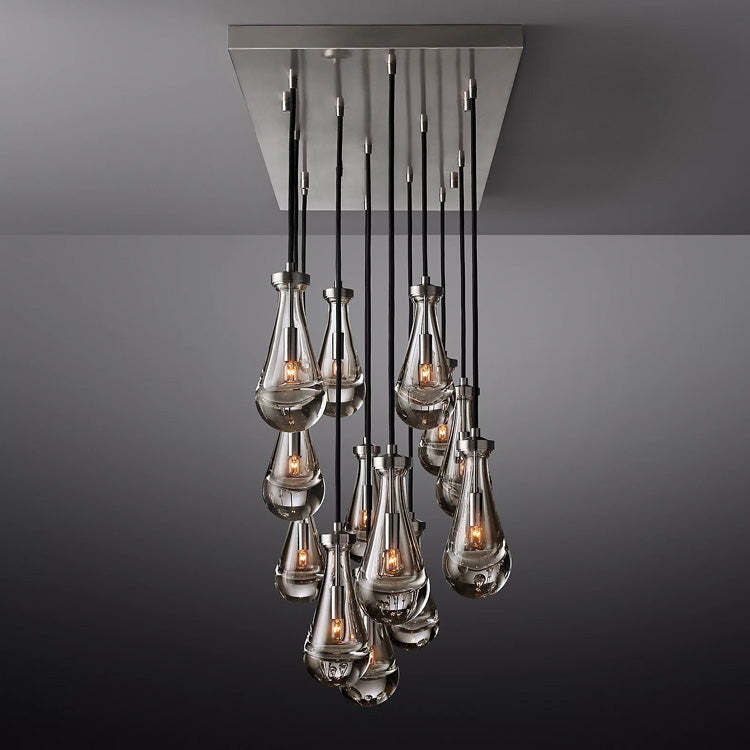 Raindrop Linear Chandelier 54" - Yami Lightings