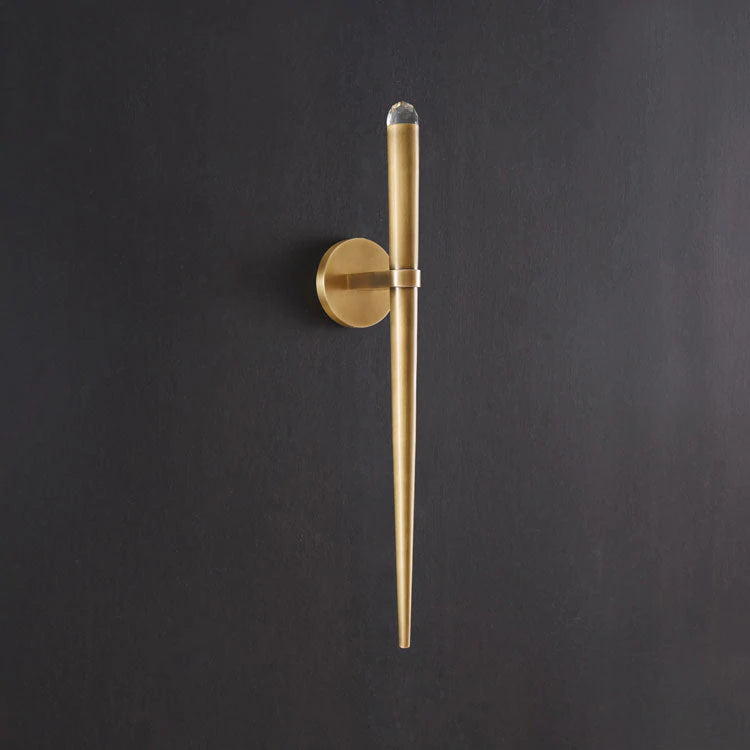 Artemis Torch Crystal Sconce - Yami Lightings