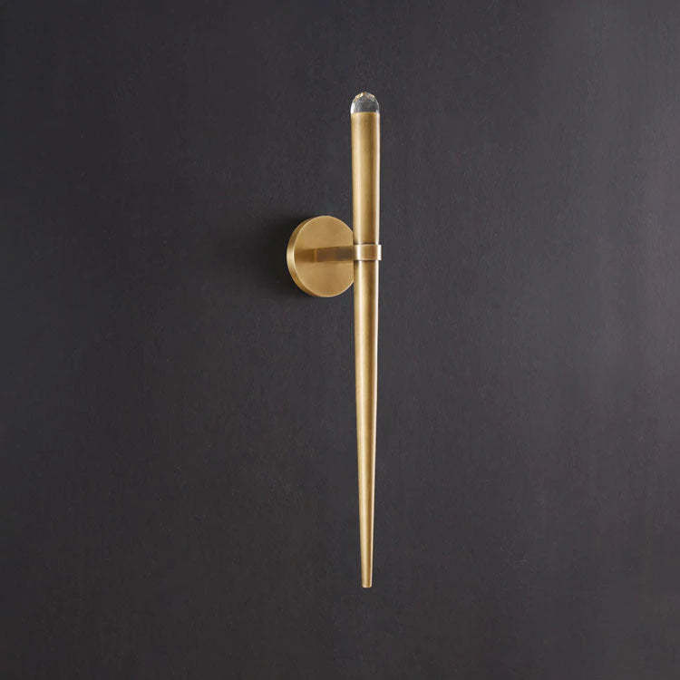 Artemis Torch Crystal Sconce - Yami Lightings