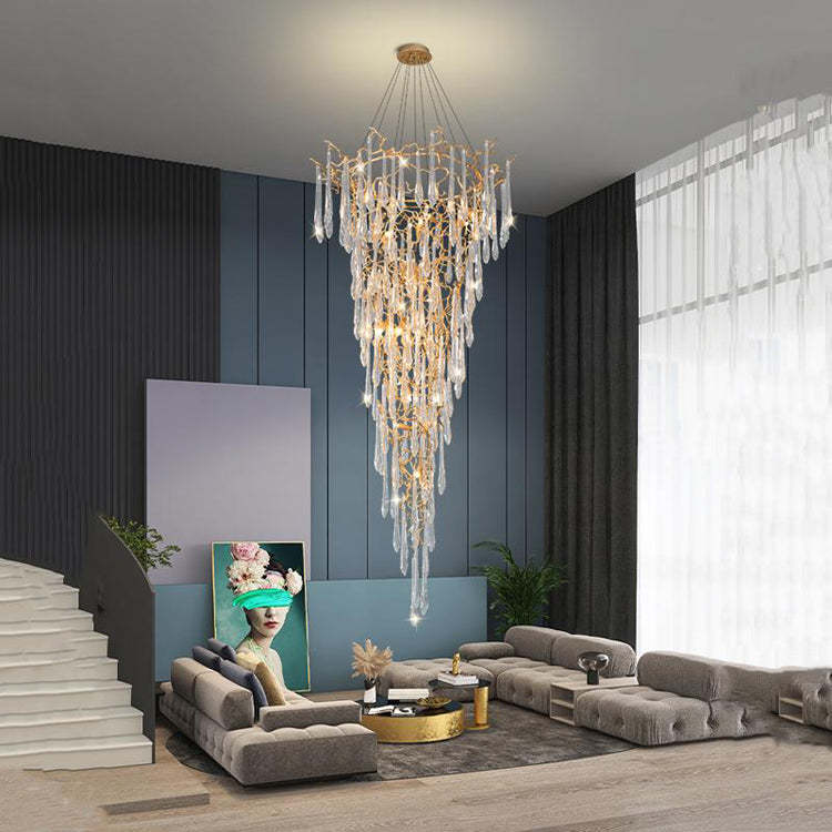Flavian Branch Crystal Chandelier - Yami Lightings