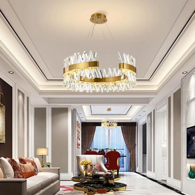 Arsenio Open Round Crystal Chandelier - Yami Lightings