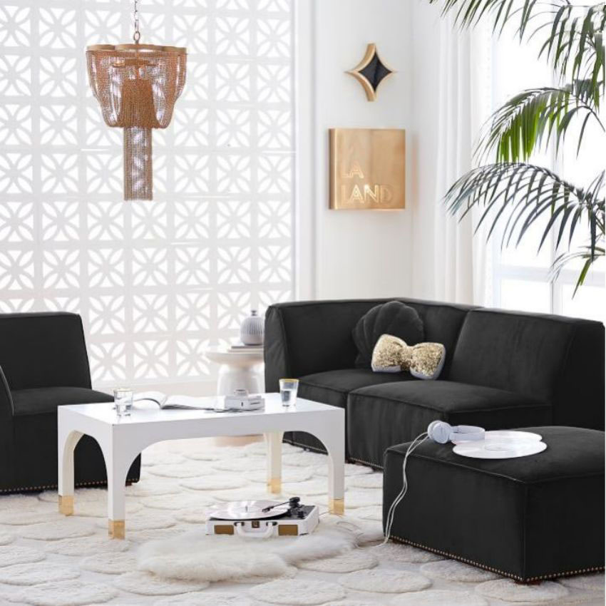 Meritt Metal Chain Chandelier