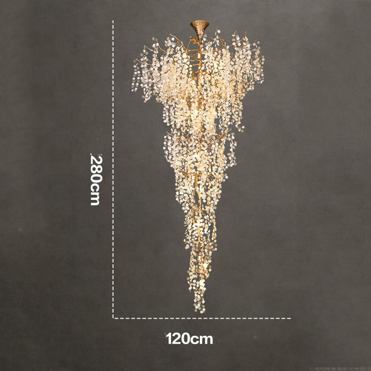 Francesca Petal Detail Grand Chandelier - Yami Lightings
