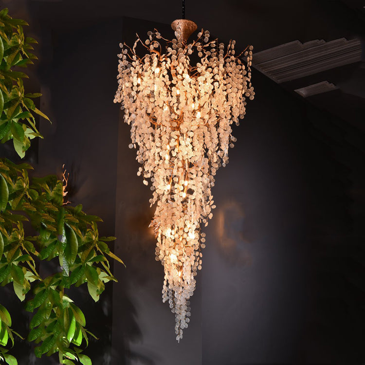 Francesca Petal Detail Grand Chandelier - Yami Lightings