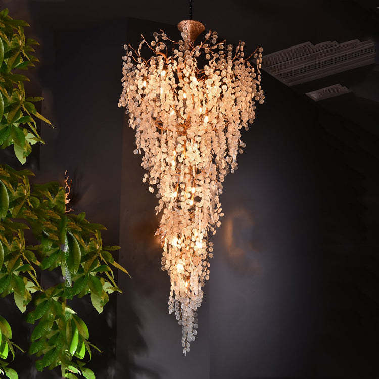 Francesca Petal Detail Grand Chandelier - Yami Lightings