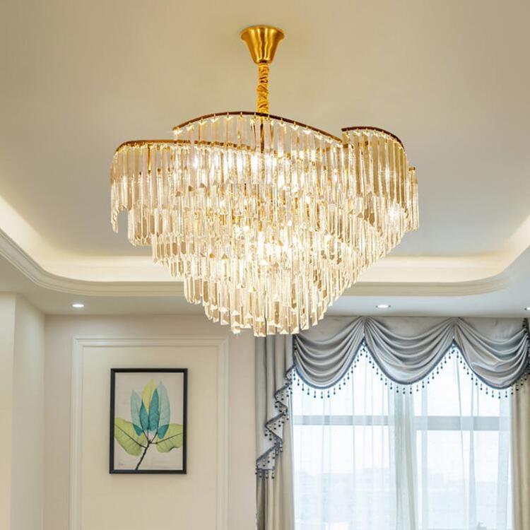 Caetano Crystal Chandelier - Yami Lightings