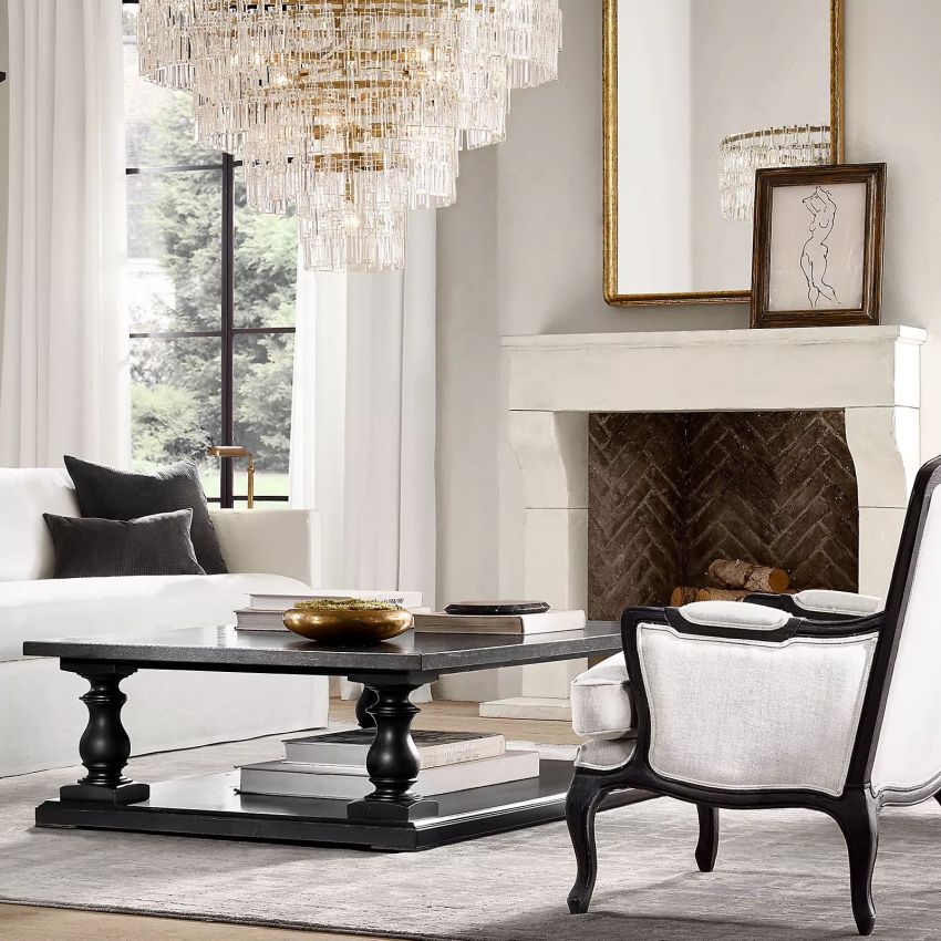 Marignan Four-Tier Round Chandelier 48" - Yami Lightings