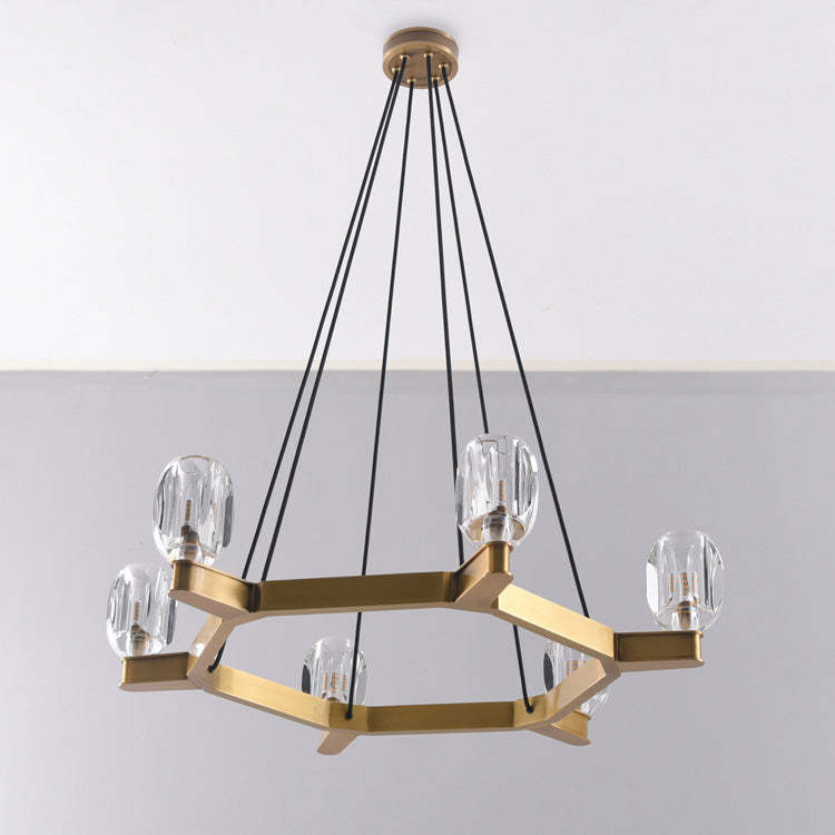 Constantine Circular Crystal Chandelier - Yami Lightings