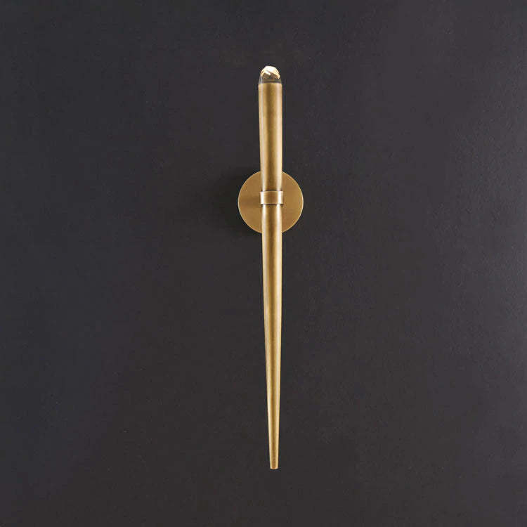 Artemis Torch Crystal Sconce - Yami Lightings