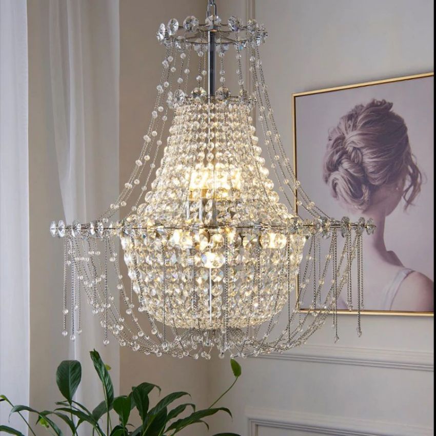 Luxury Empire Crystal Chandelier - Yami Lightings
