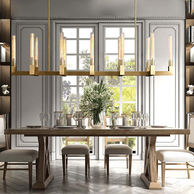 Cornelius Candlestick Linear Chandelier - Yami Lightings