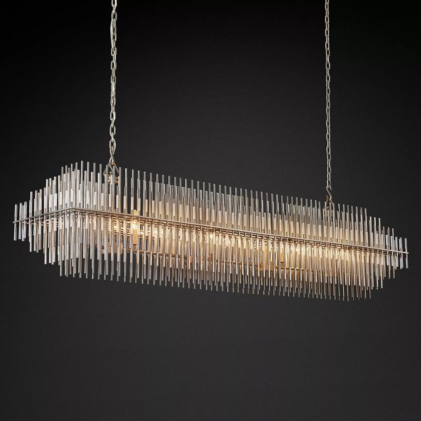 Ethel Rectangular Chandelier - Yami Lightings