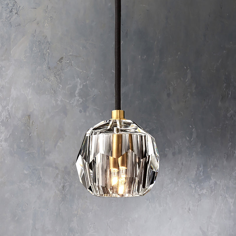 Belle De Crystal Cord Pendants - Yami Lightings