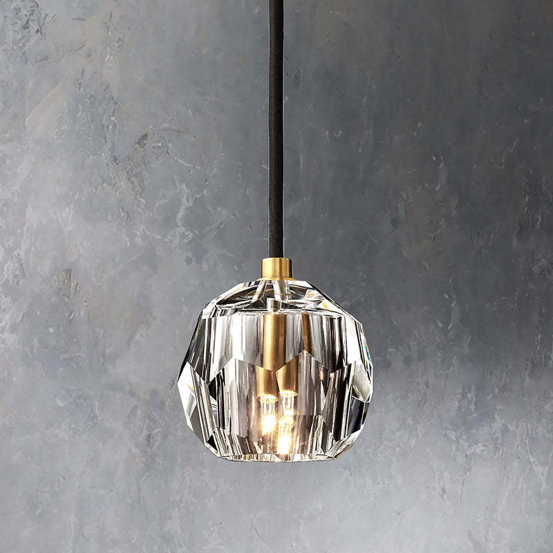 Belle De Crystal Cord Pendants - Yami Lightings