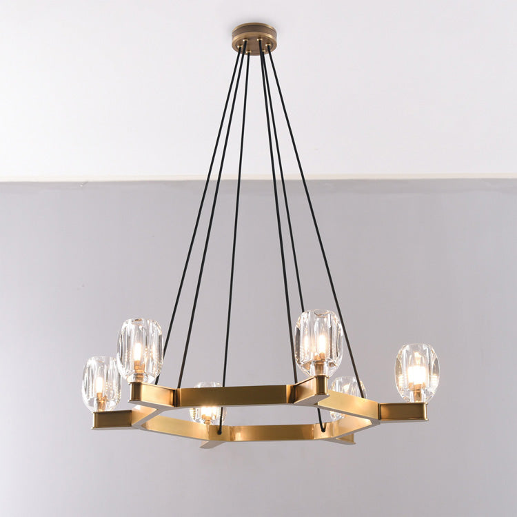 Constantine Circular Crystal Chandelier - Yami Lightings