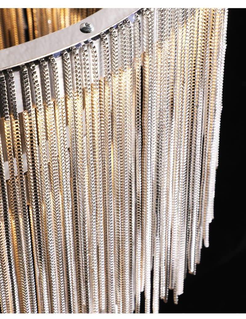 Aluminum Chain Tassel Floor Lamp - Yami Lightings
