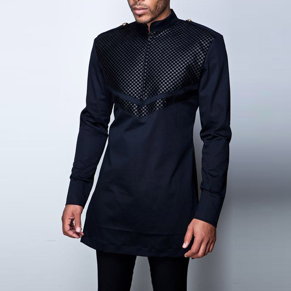 African Ethnic Style Africa Men Clothing Fashion Men's Simple Casual ...