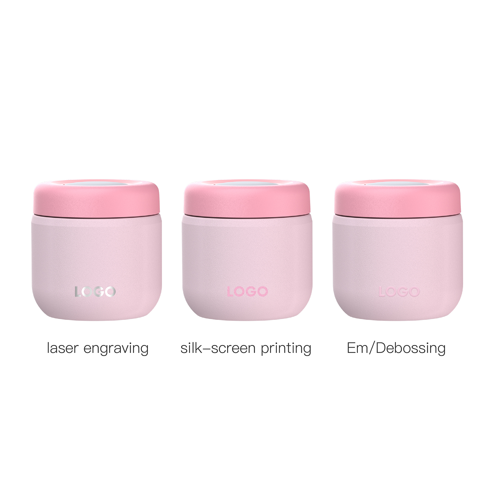 Stainless steel food jar Type A