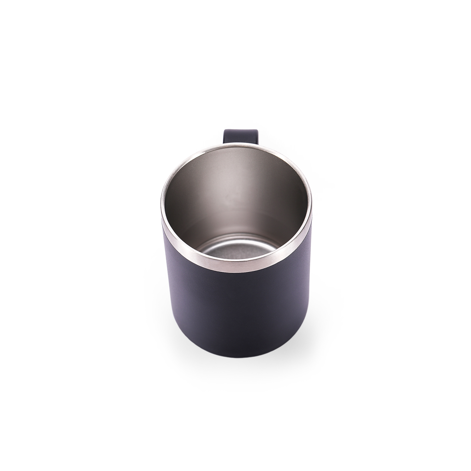 Stainless steel handle mug