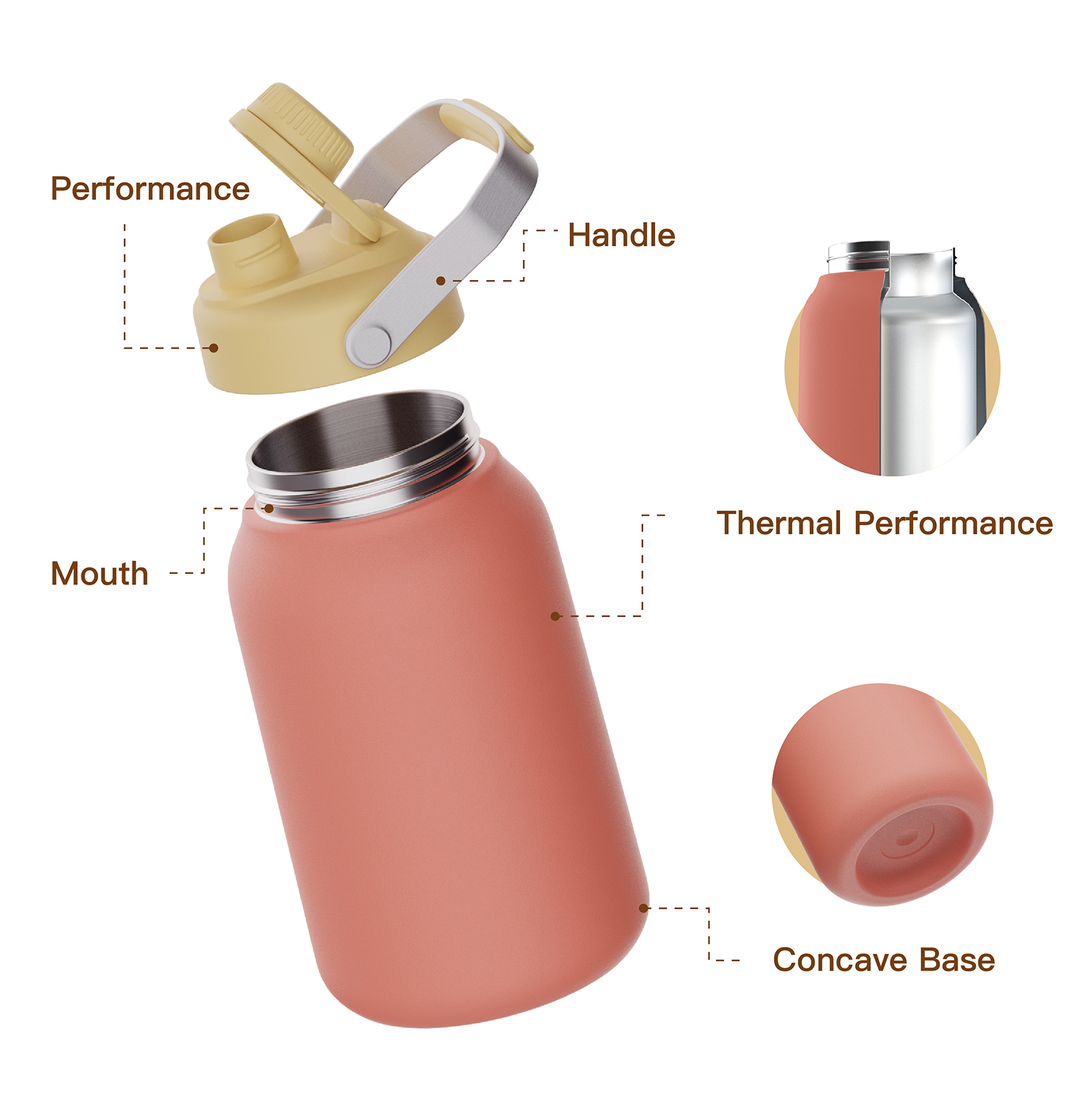 Stainless Steel Water Jugs-B