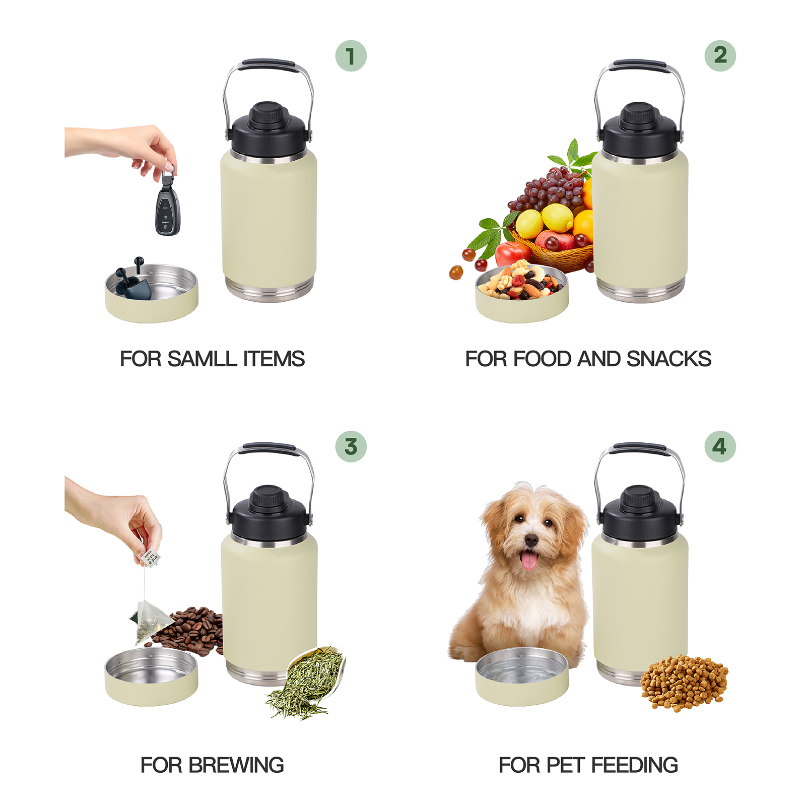 Stainless Steel Water Jugs-A