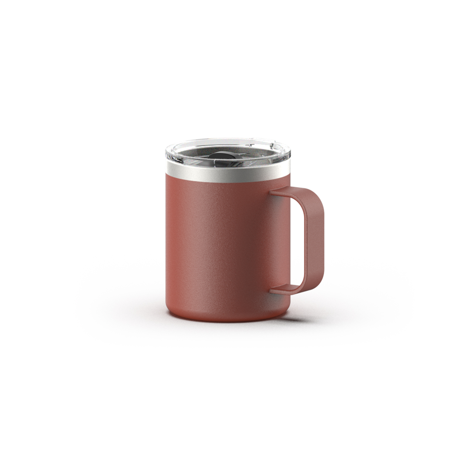 Stainless steel handle mug
