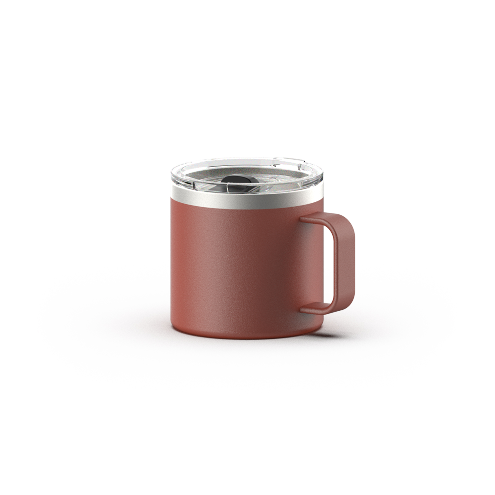 Stainless steel handle mug