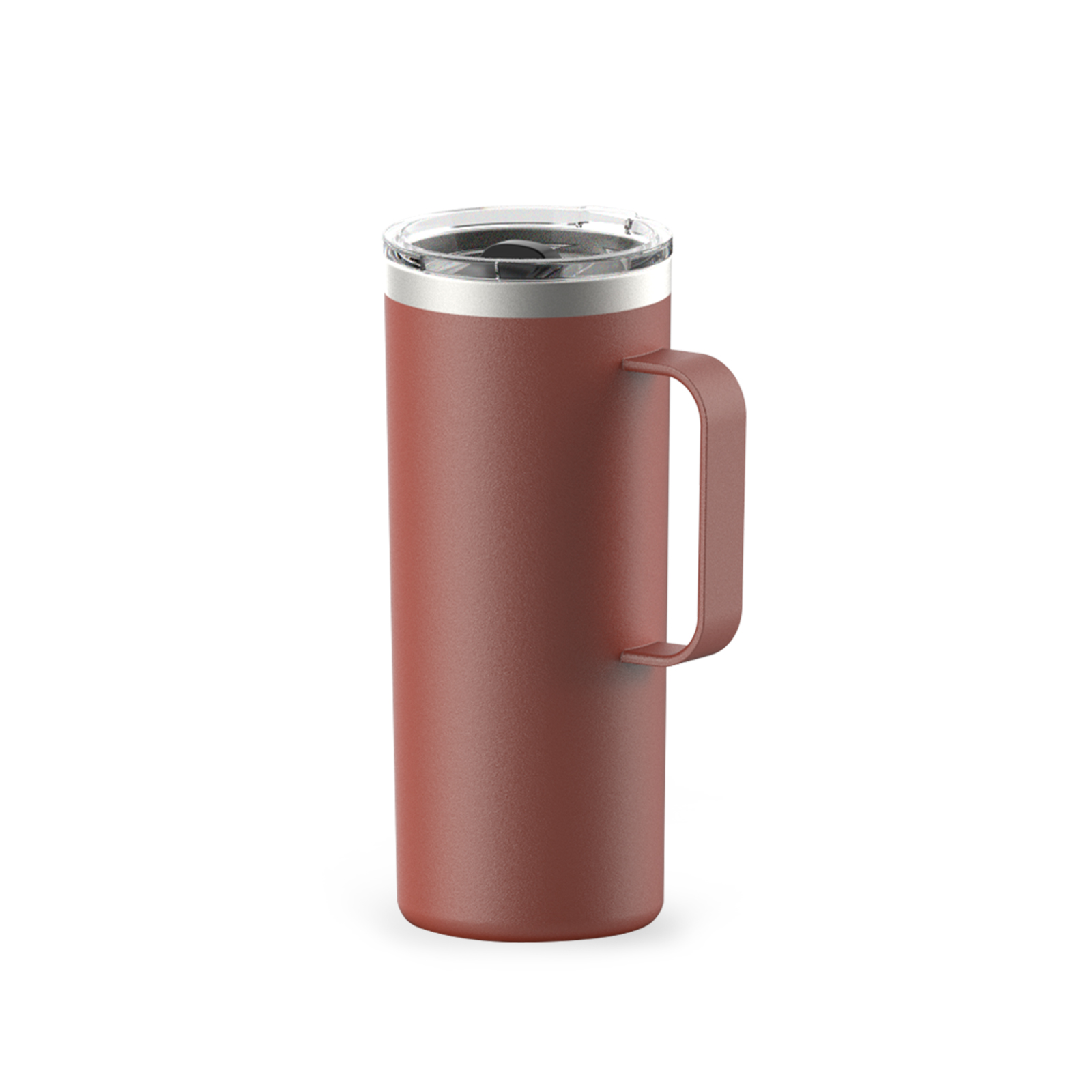 Stainless steel handle mug