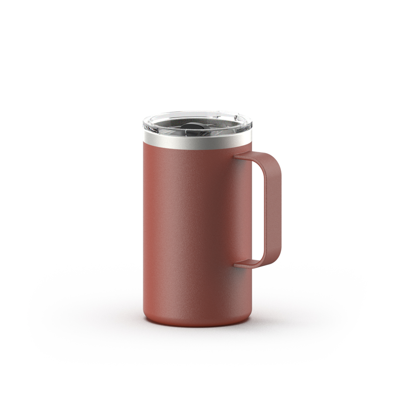 Stainless steel handle mug