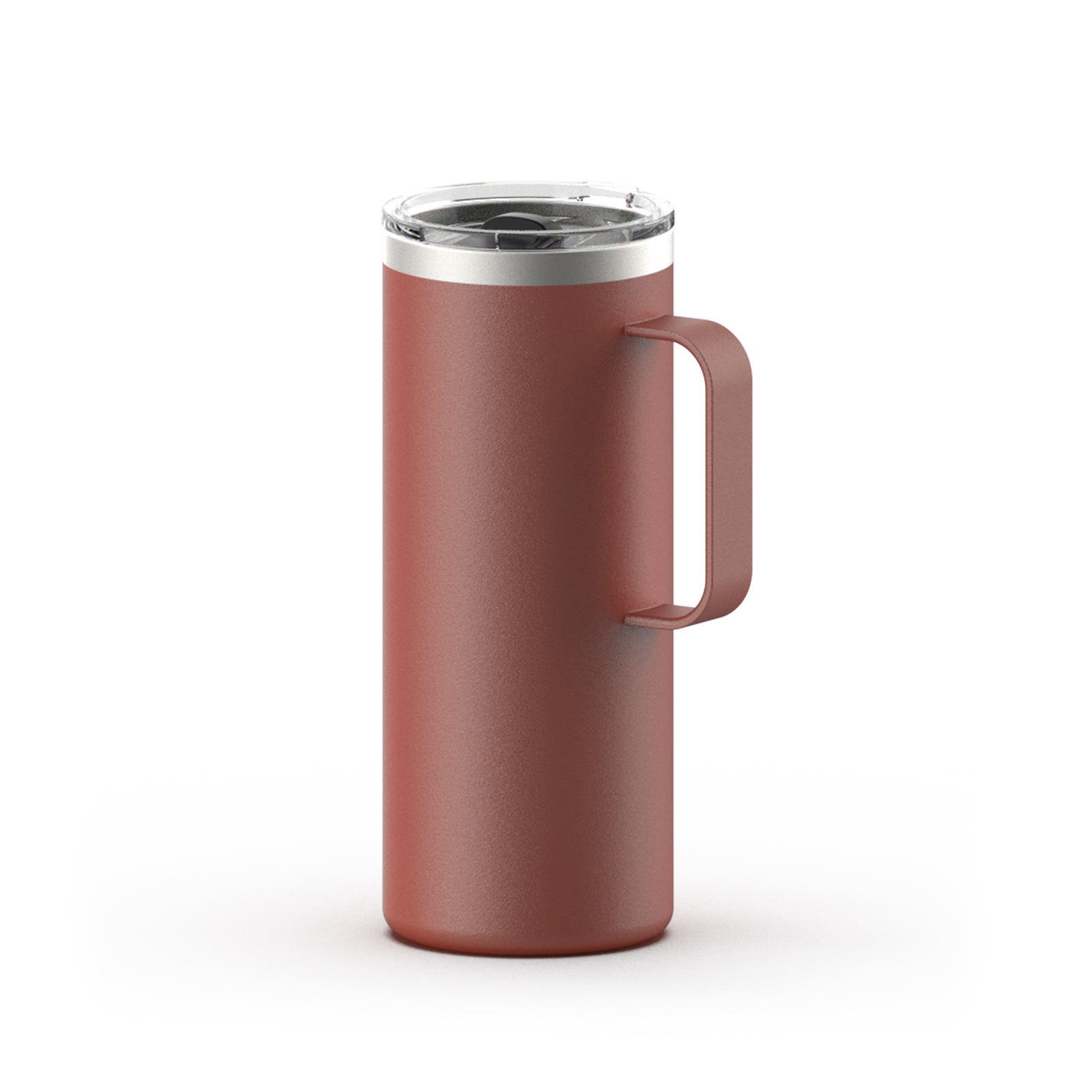Stainless steel handle mug