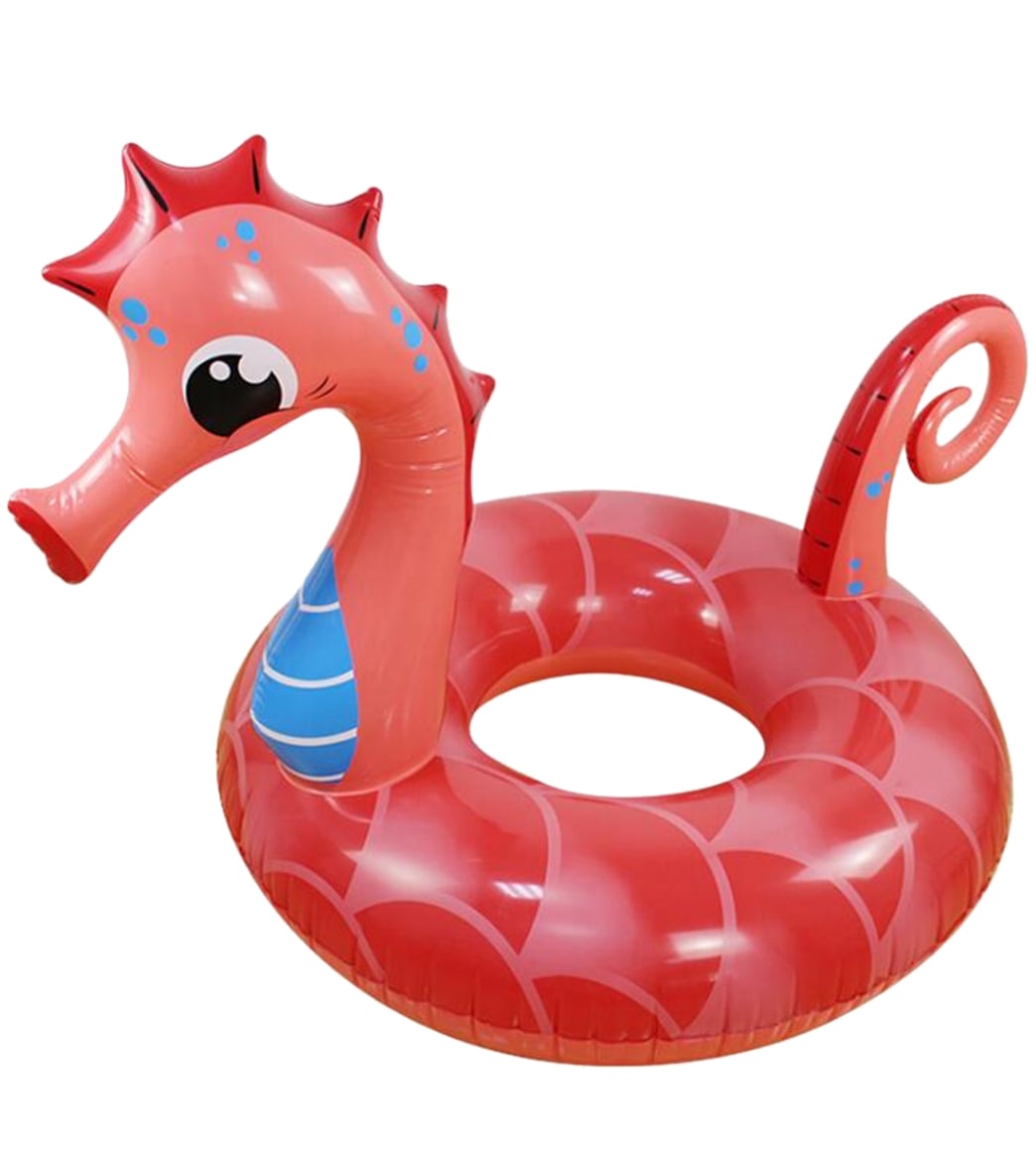 Sea Horse Inflatable Pool Swim Float Tube 54"
