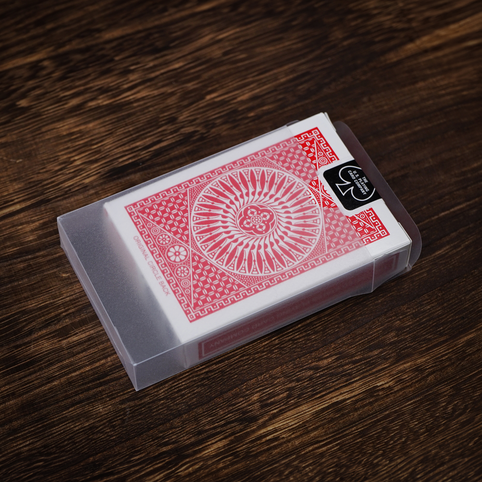 100pcs Clear Frosted Box For Playing Cards By IARVEL MAGIC Accessories