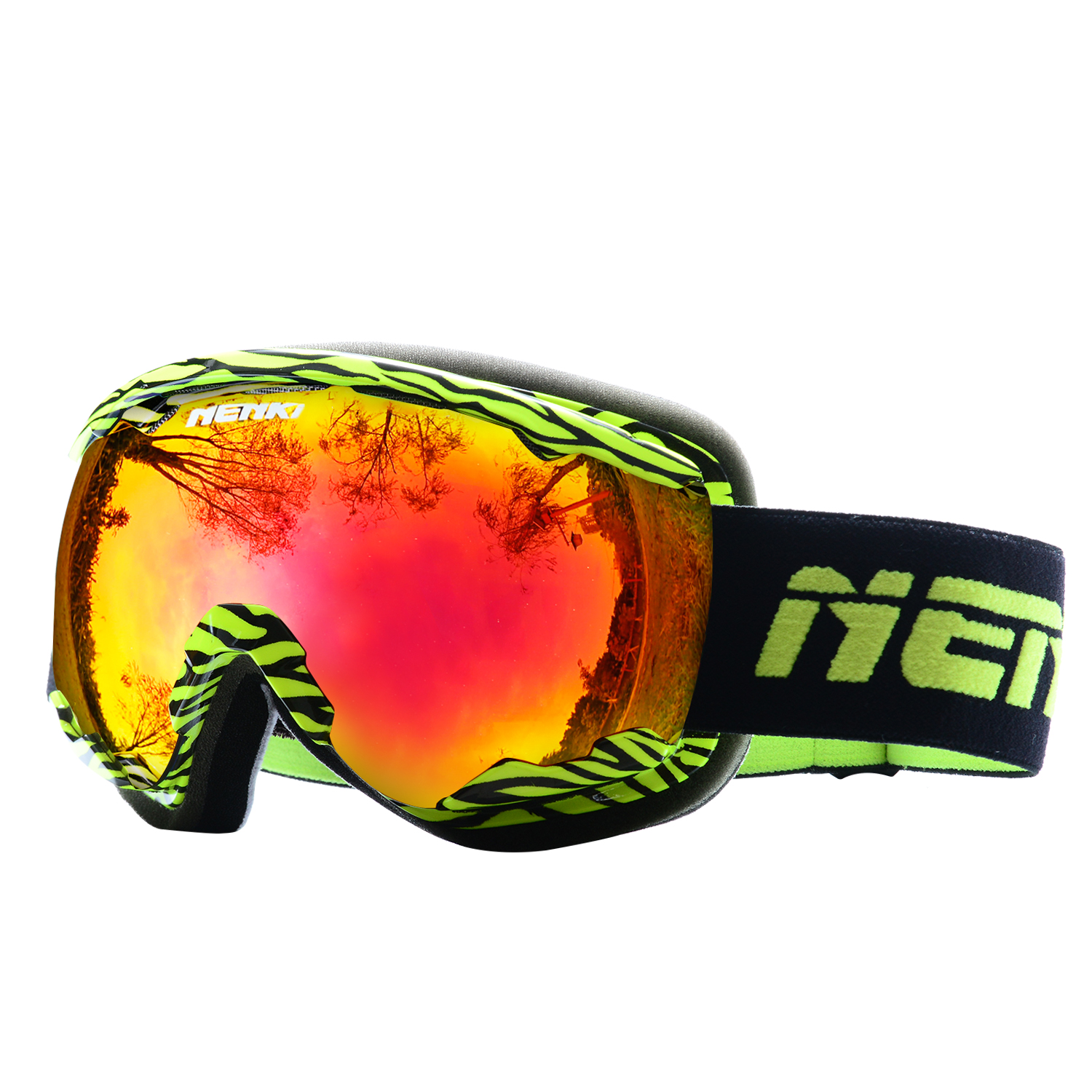 NENKI Ski Goggles Snow Goggles 100% 400 UV Protection Anti Fog Outdoor Sports Snowboard Glasses NK1007