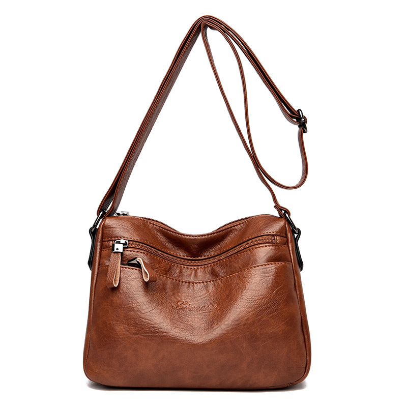 Novinka pre rok 2022 – Ležérna ľahká taška na jedno rameno s textúrou mäkkej kože