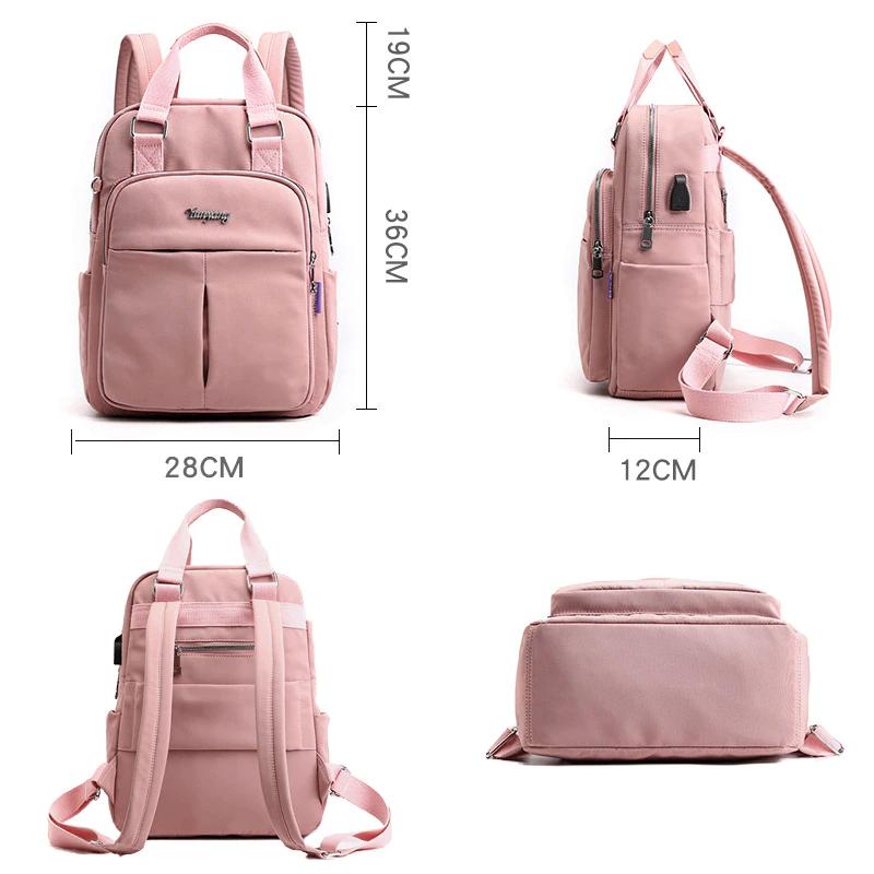 Viacvreckový veľkokapacitný dámsky batoh