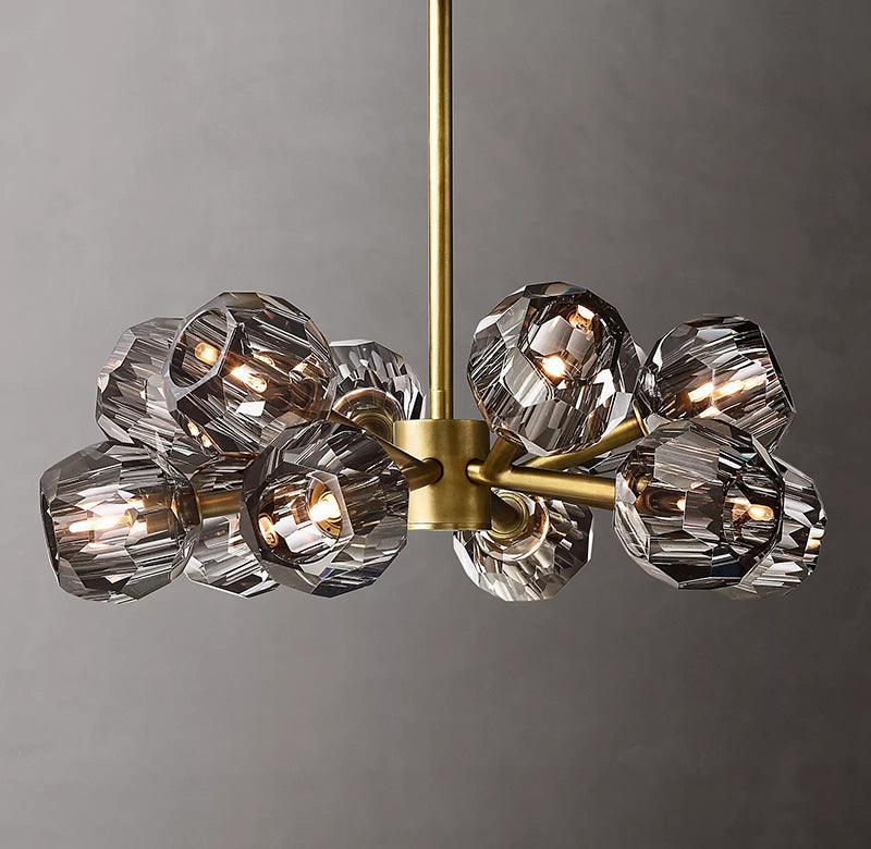 Boule Cristal Round Chandelier 24"