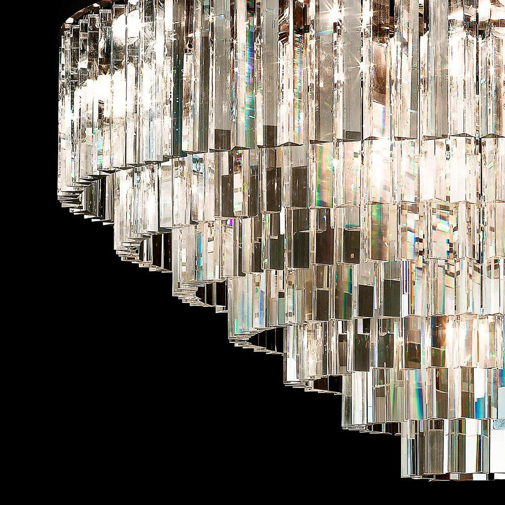 Odeon Round Chandelier 32", 5-Tier