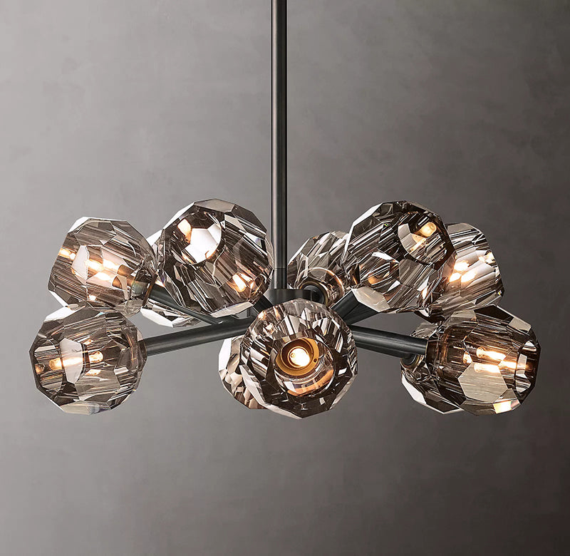 Boule Cristal Round Chandelier 24"