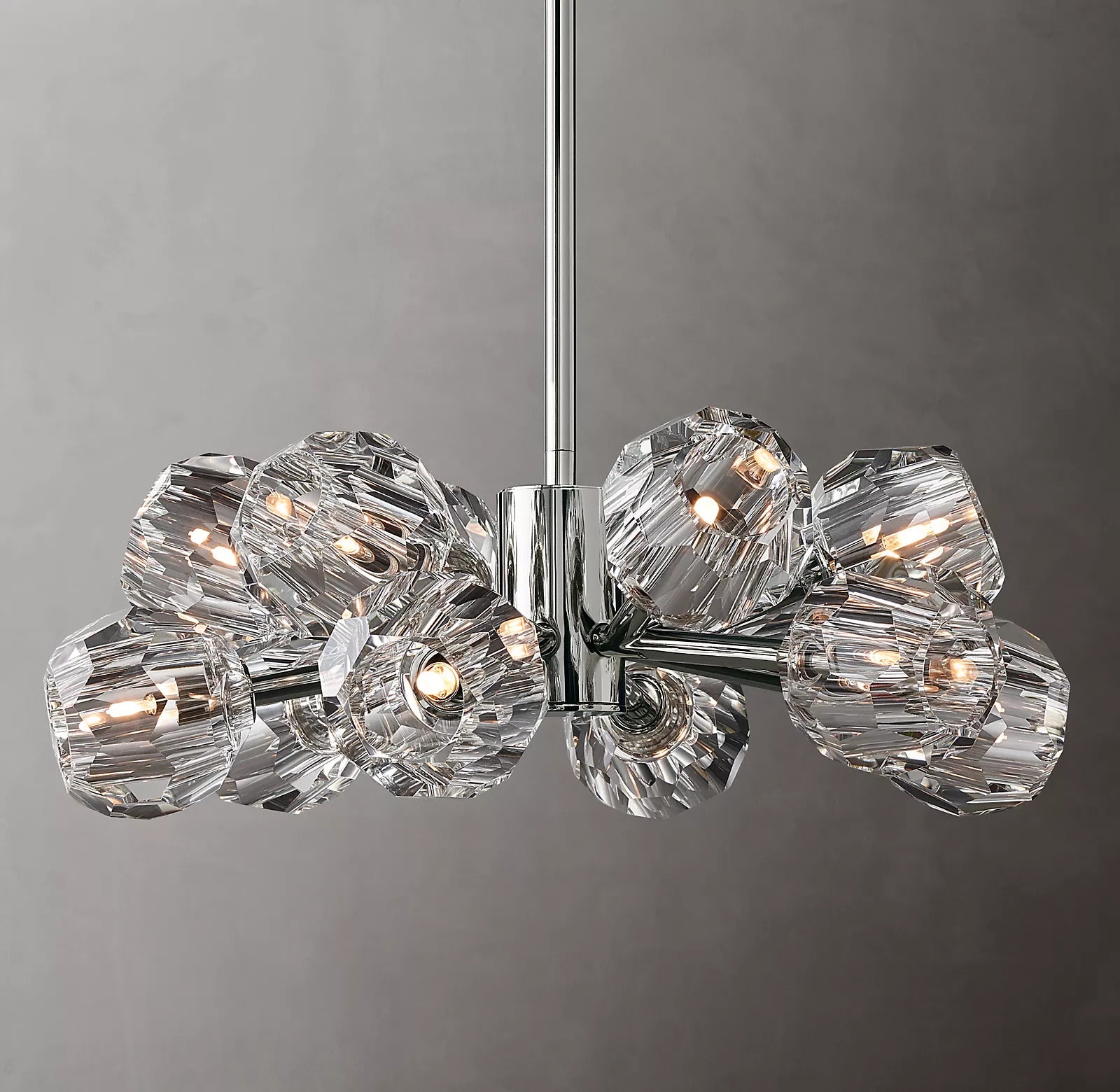 Boule Cristal Round Chandelier 24"