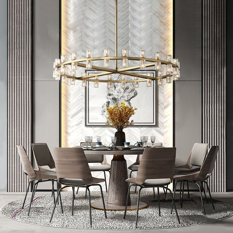 Arcachon led Round Chandelier 36"