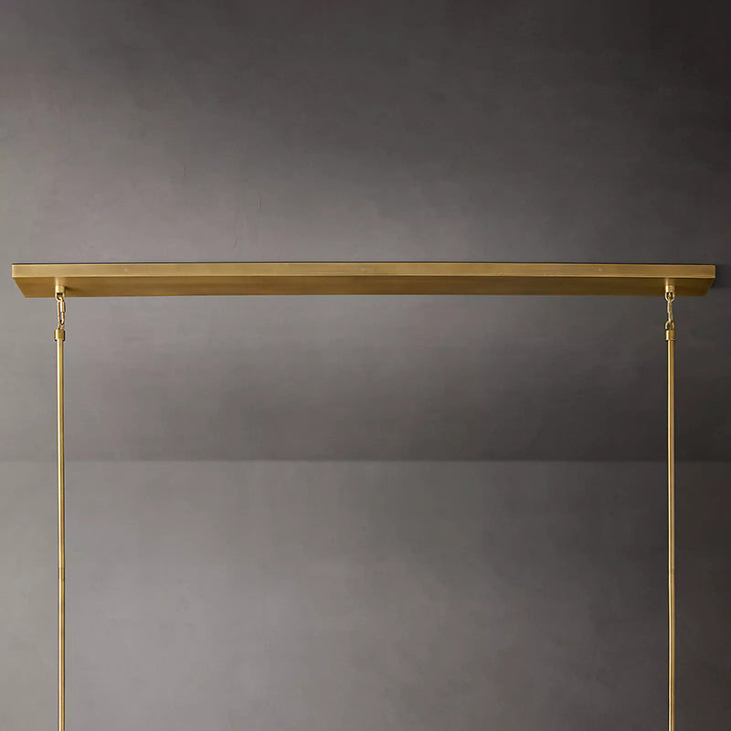 Boule Cristal Linear Chandelier 48"