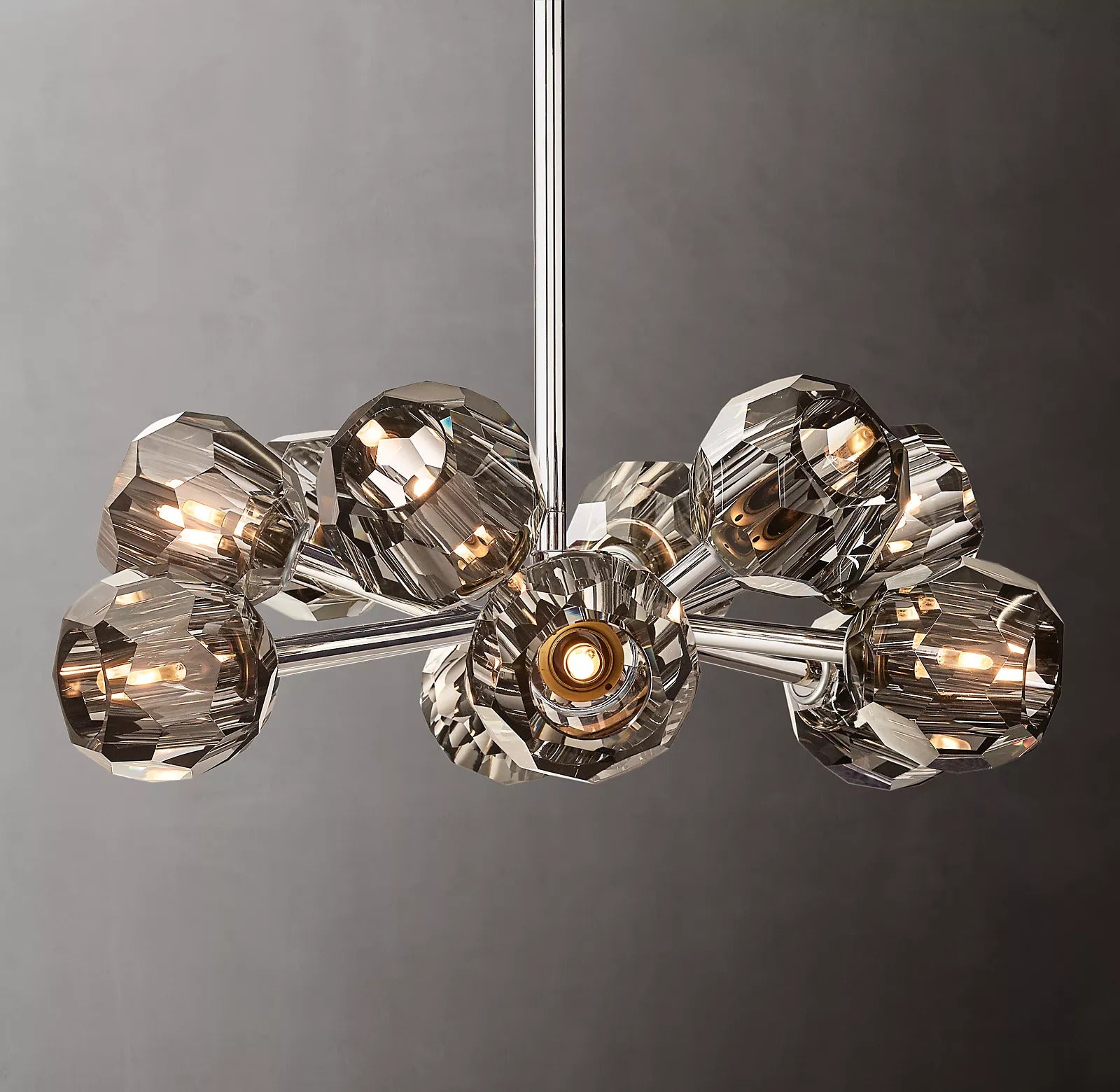 Boule Cristal Round Chandelier 24"