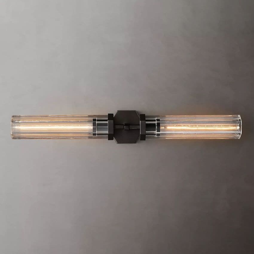 Lambert Hexagonal Grand Linear Wall Sconce 5¼"H