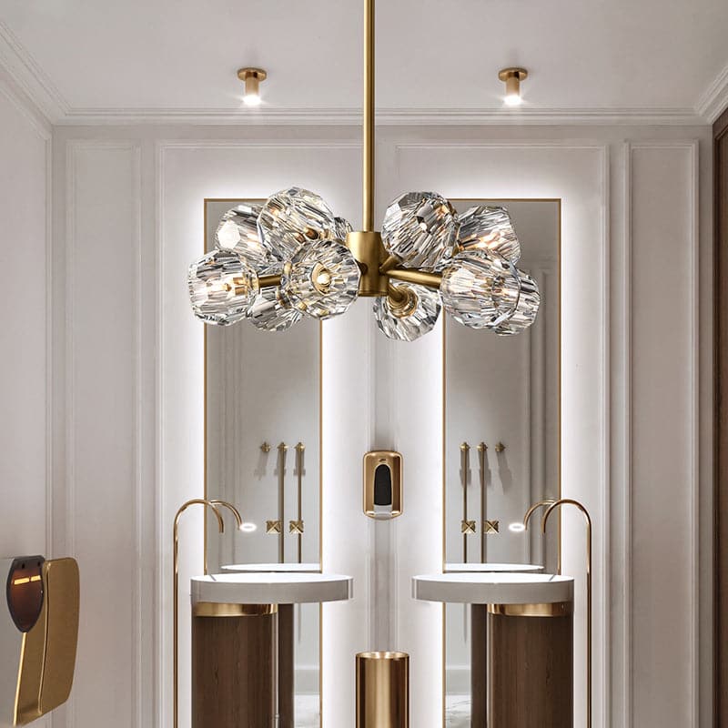 Boule Cristal Round Chandelier 24"