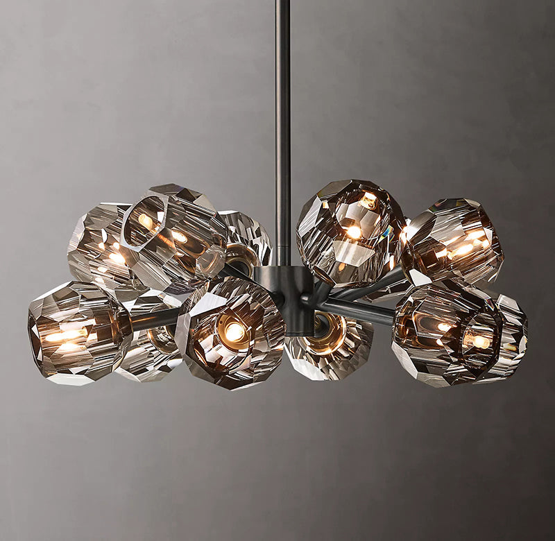 Boule Cristal Round Chandelier 24"