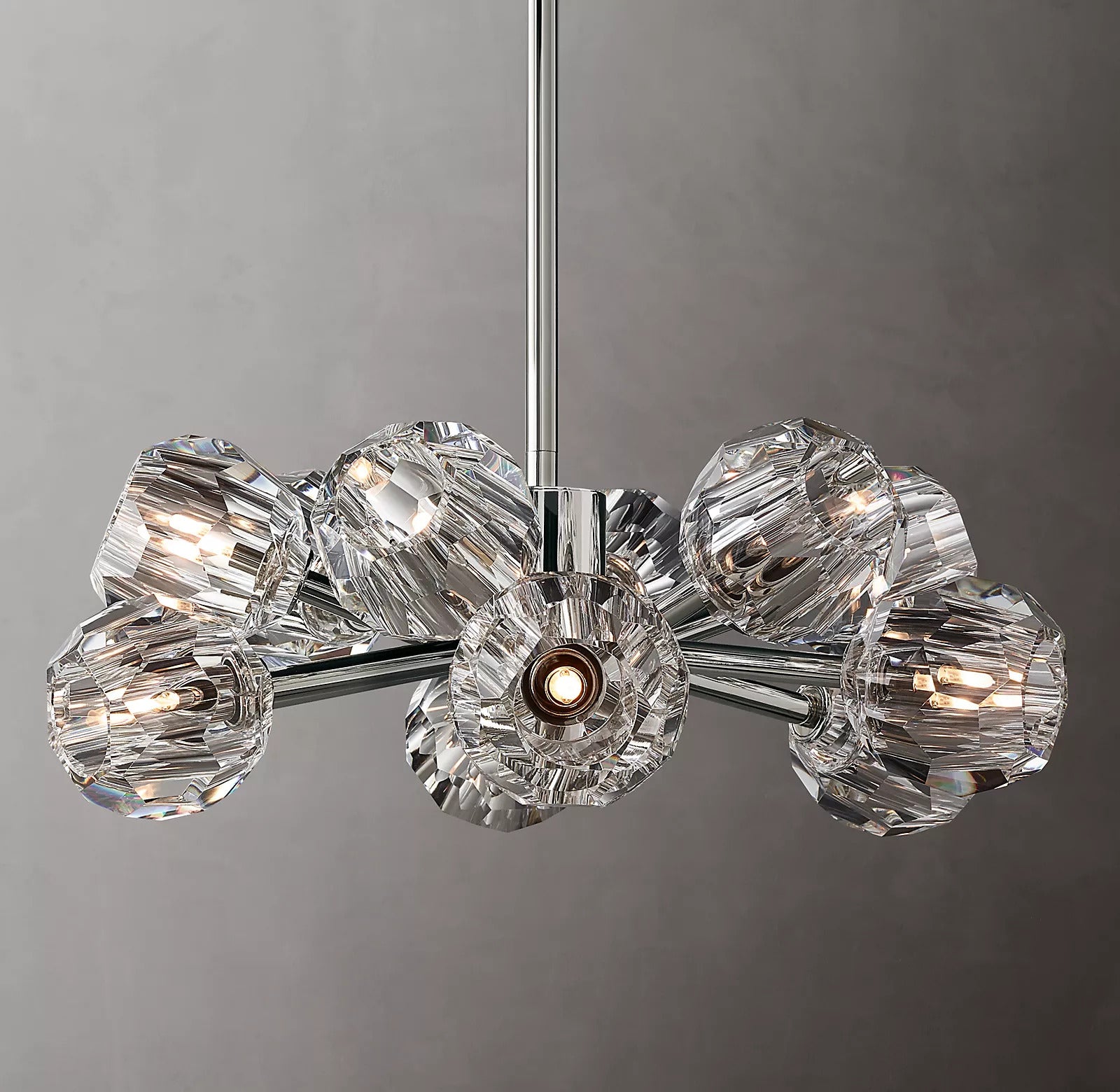 Boule Cristal Round Chandelier 24"