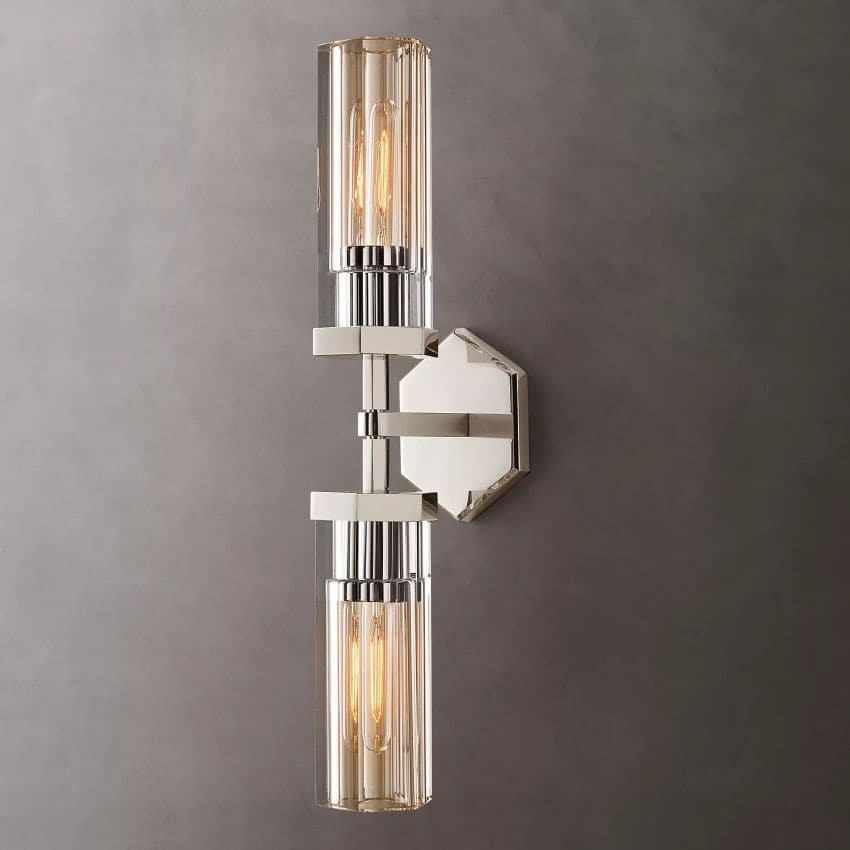 Lambert Hexagonal Linear Wall Sconce 19½"W