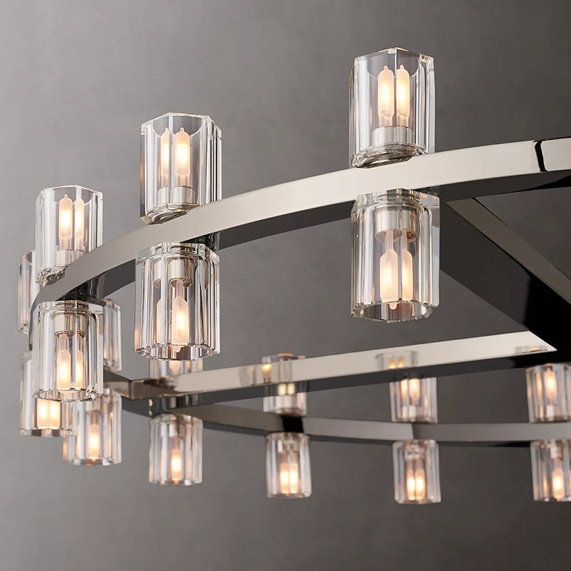 Arcachon led Round Chandelier 36"