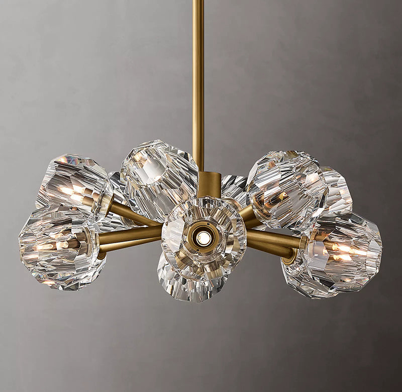 Boule Cristal Round Chandelier 24"